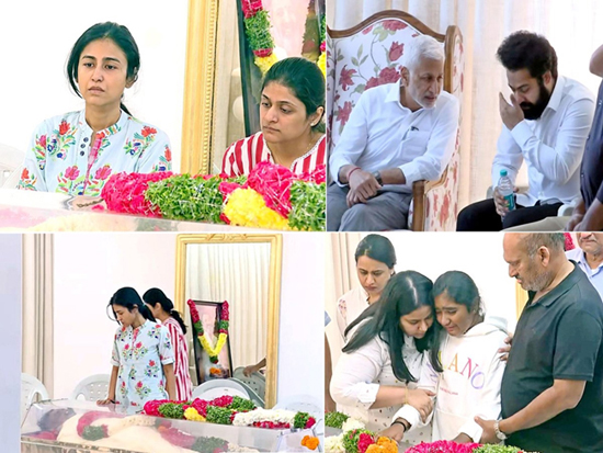 Celebs Pay Final Respect To Taraka Ratna